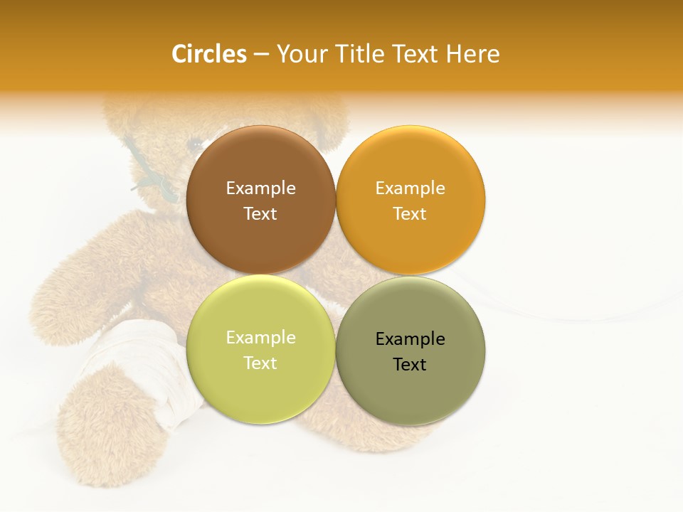 Mask White Cute PowerPoint Template