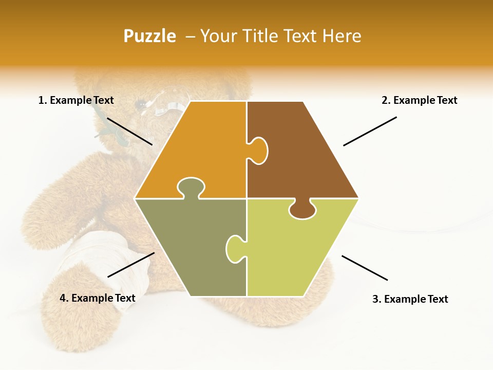 Mask White Cute PowerPoint Template