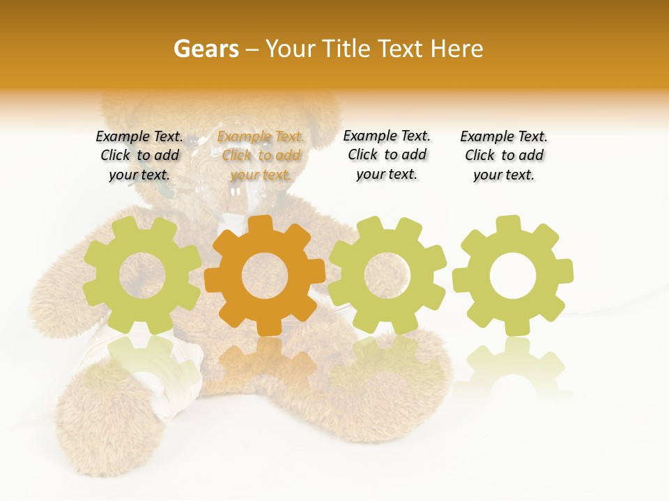 Mask White Cute PowerPoint Template