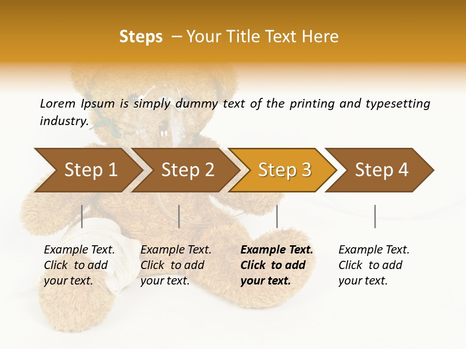 Mask White Cute PowerPoint Template