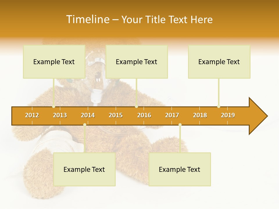 Mask White Cute PowerPoint Template