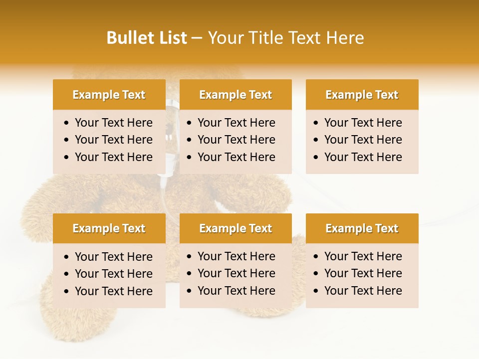 Mask White Cute PowerPoint Template