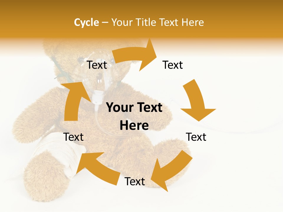 Mask White Cute PowerPoint Template