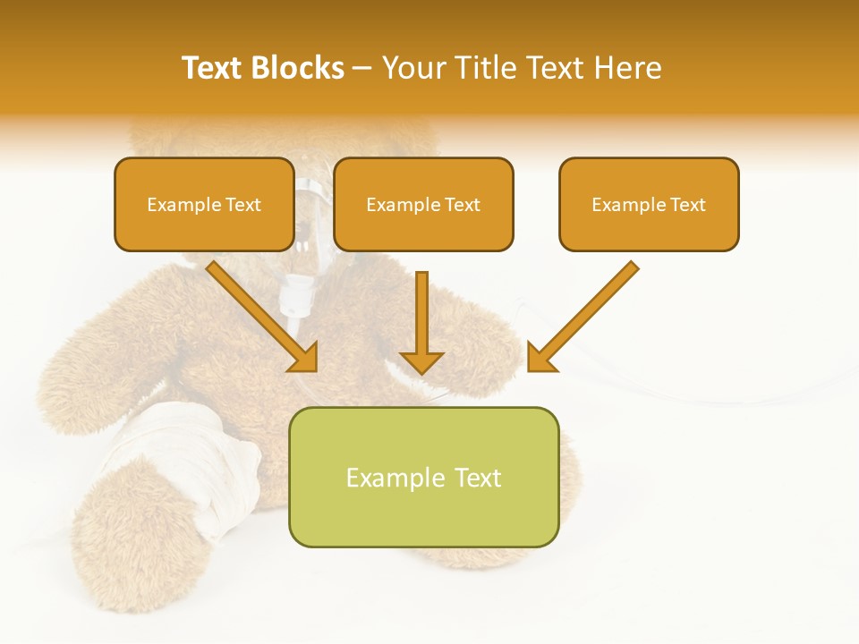 Mask White Cute PowerPoint Template