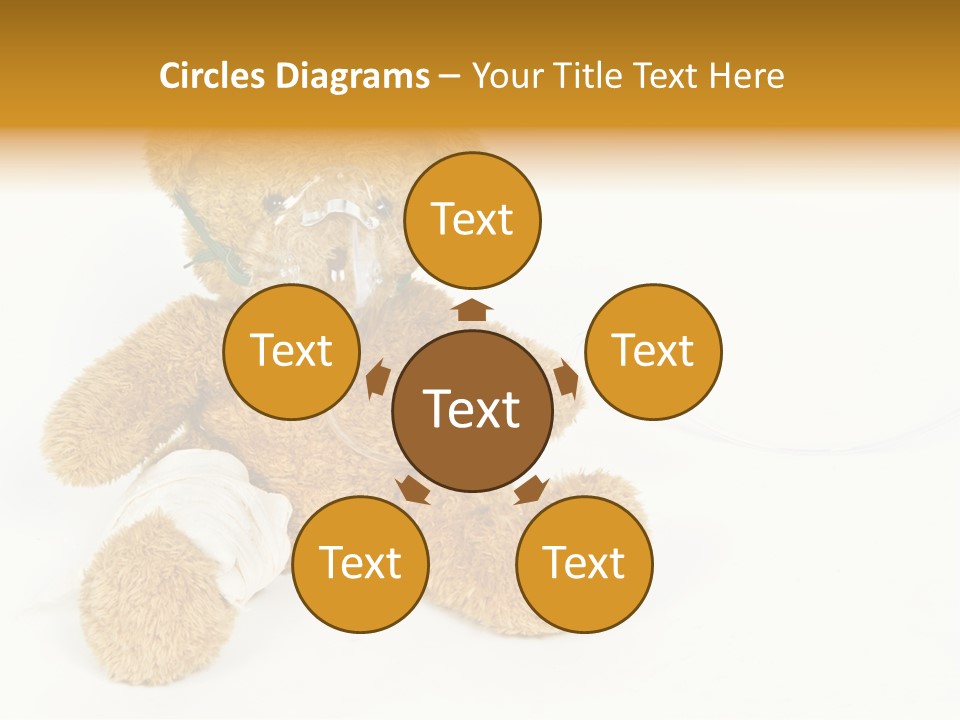 Mask White Cute PowerPoint Template