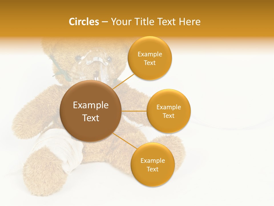 Mask White Cute PowerPoint Template