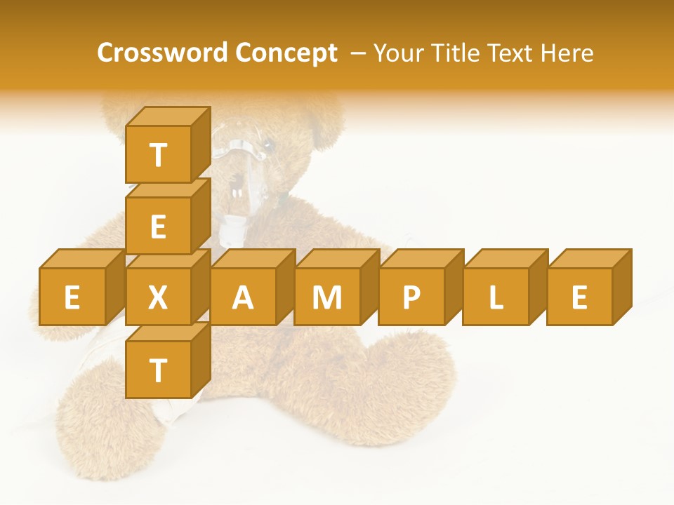 Mask White Cute PowerPoint Template