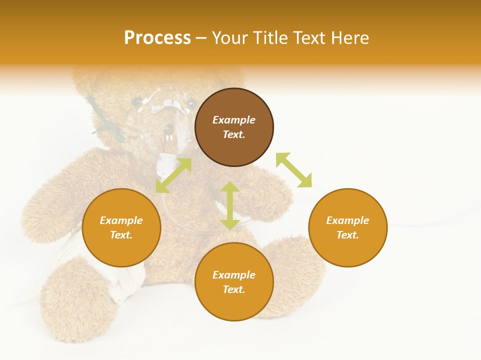 Mask White Cute PowerPoint Template