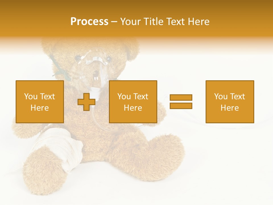 Mask White Cute PowerPoint Template