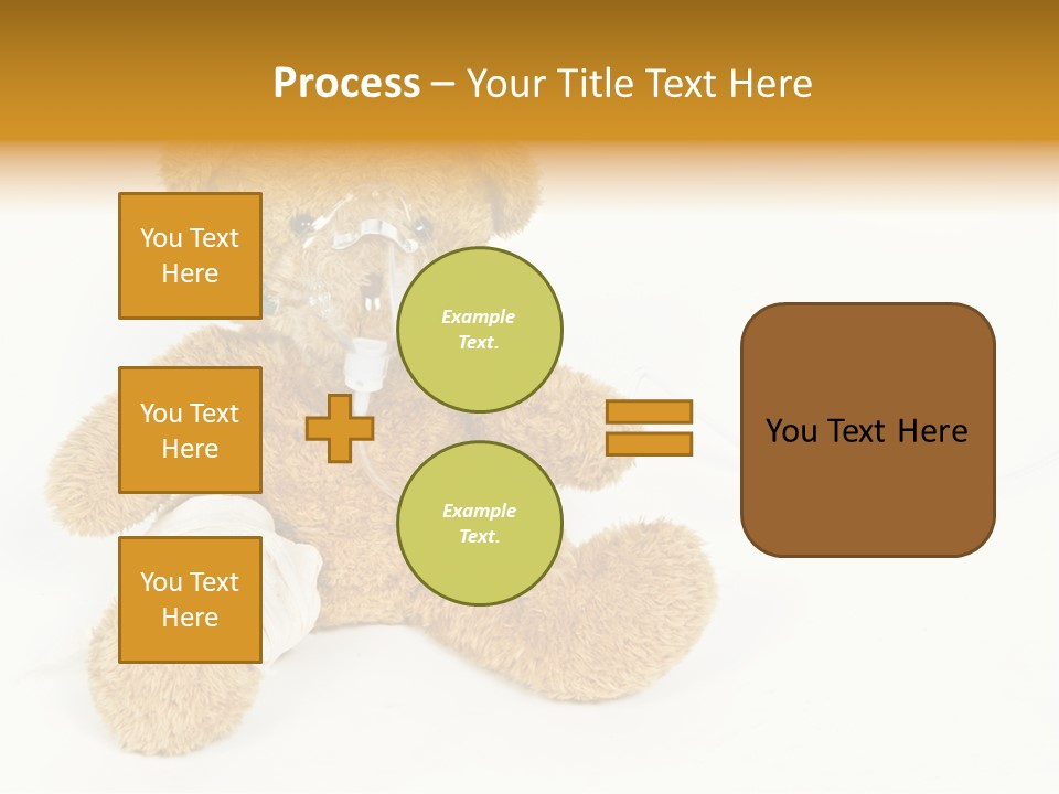 Mask White Cute PowerPoint Template