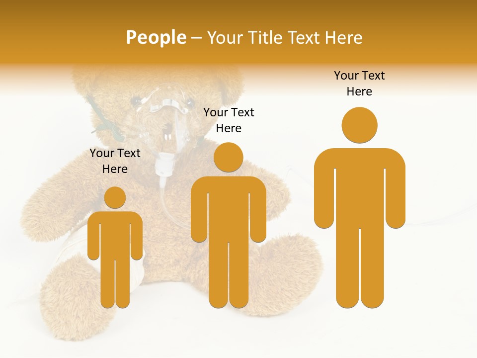 Mask White Cute PowerPoint Template