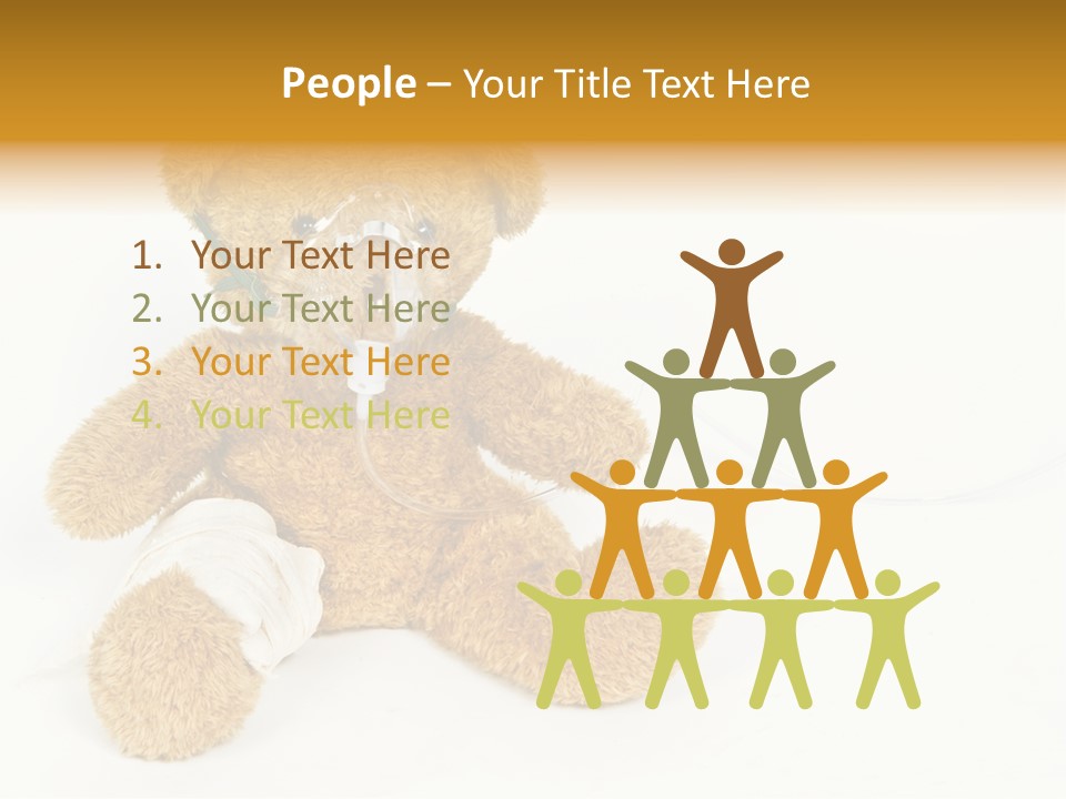 Mask White Cute PowerPoint Template