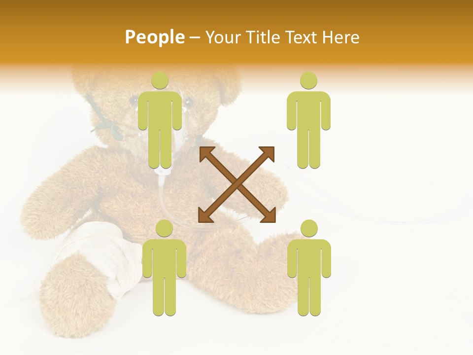 Mask White Cute PowerPoint Template