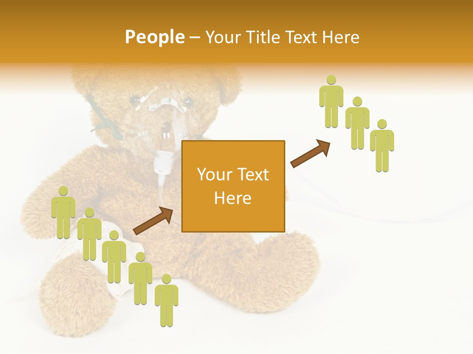 Mask White Cute PowerPoint Template