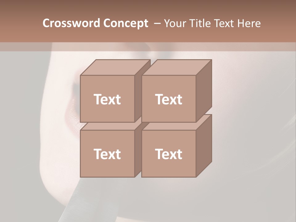 Danger Eye Game PowerPoint Template