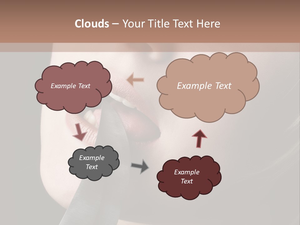 Danger Eye Game PowerPoint Template