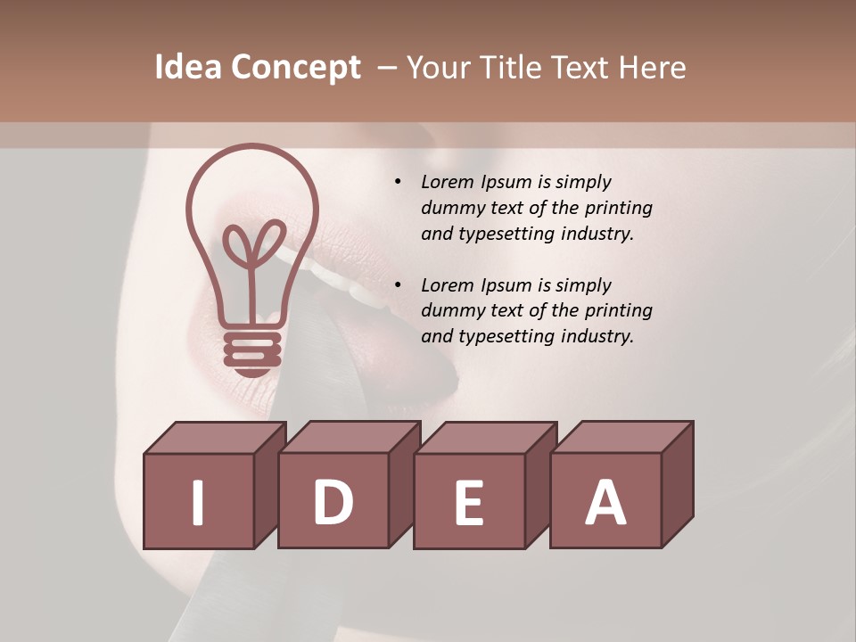 Danger Eye Game PowerPoint Template