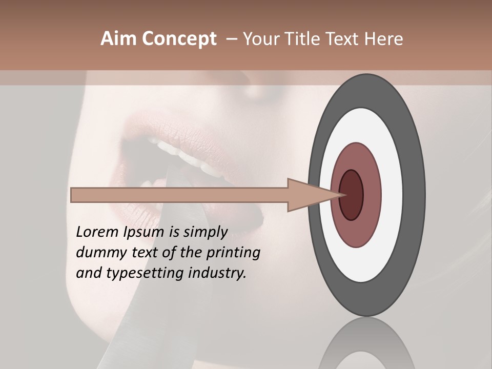 Danger Eye Game PowerPoint Template