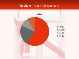 Knot Two Red PowerPoint Template