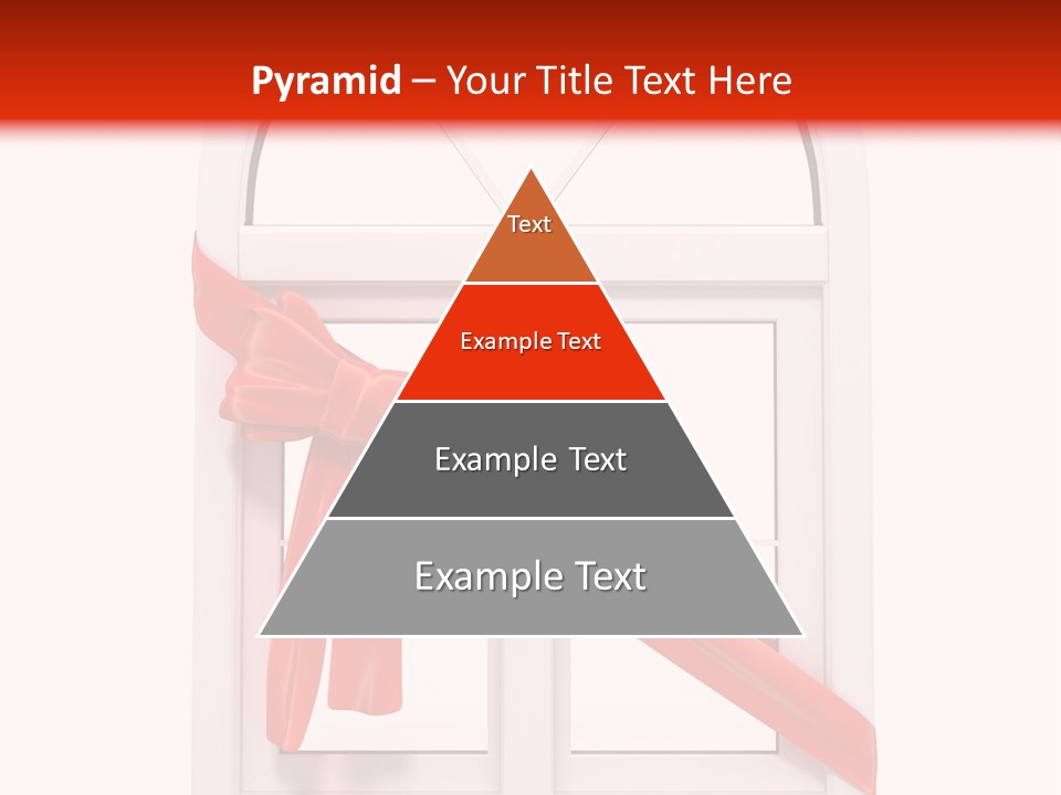 Knot Two Red PowerPoint Template