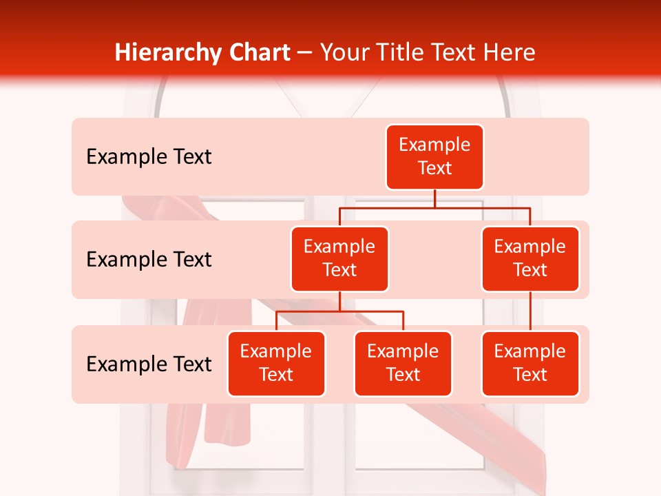 Knot Two Red PowerPoint Template
