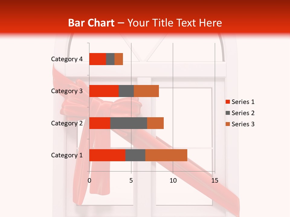 Knot Two Red PowerPoint Template