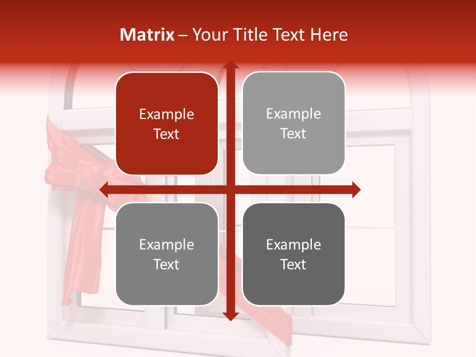 Around Building Frame PowerPoint Template