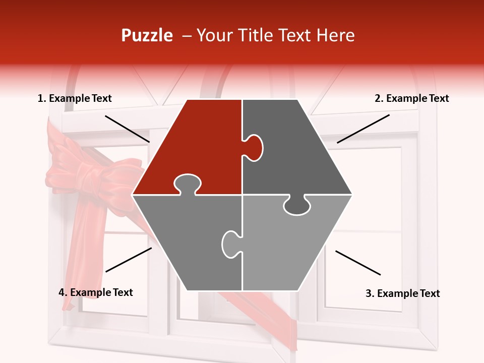 Around Building Frame PowerPoint Template