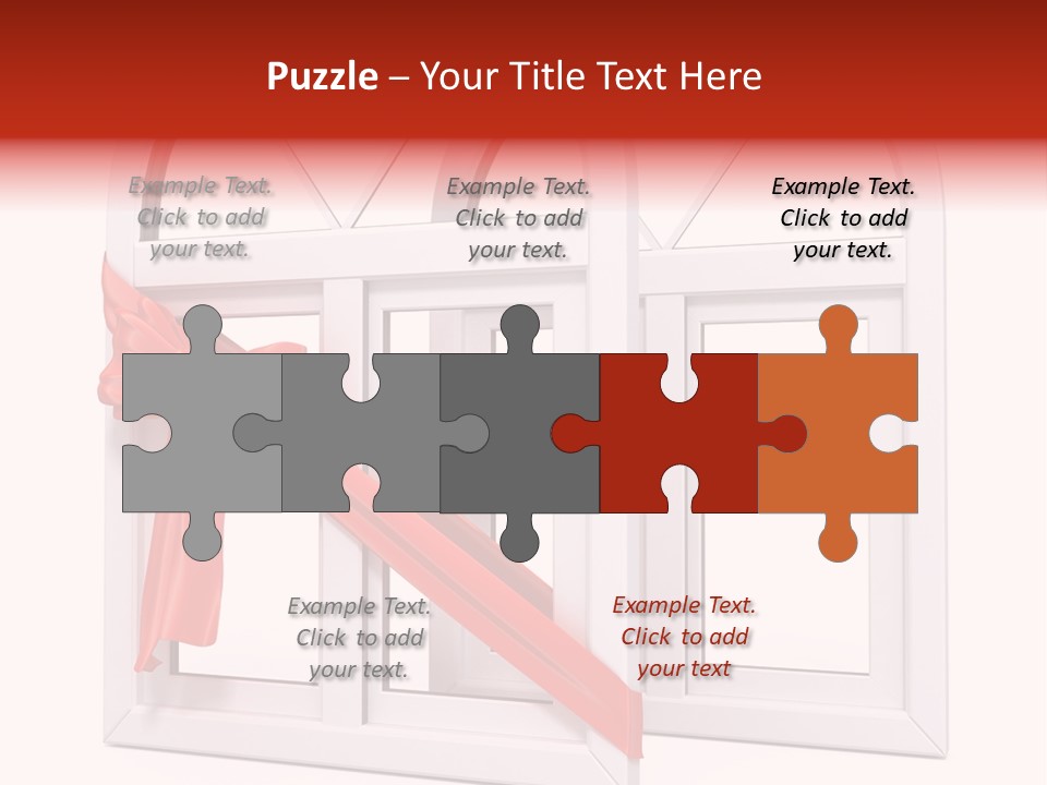 Around Building Frame PowerPoint Template