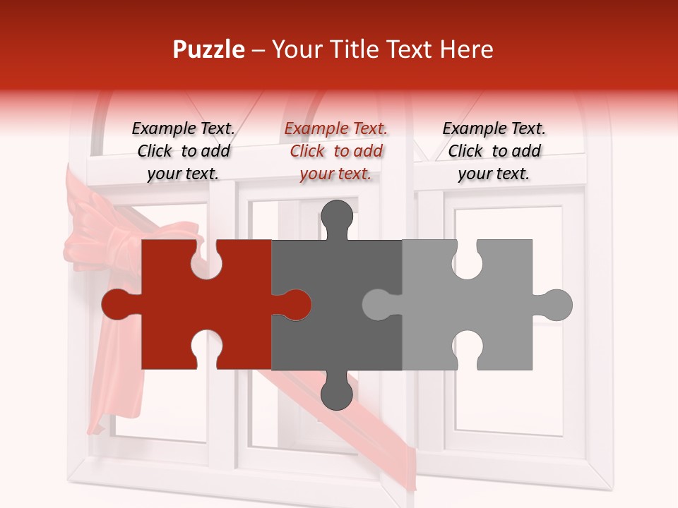 Around Building Frame PowerPoint Template