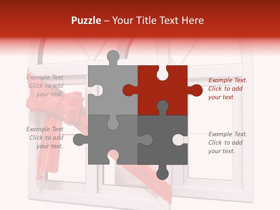 Around Building Frame PowerPoint Template