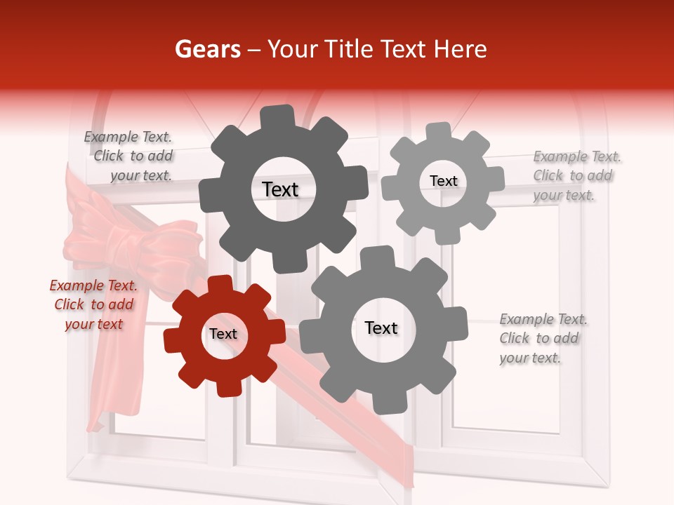 Around Building Frame PowerPoint Template