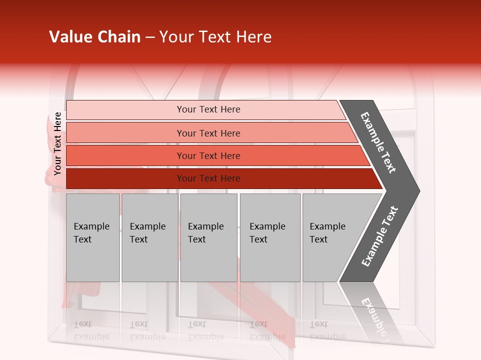 Around Building Frame PowerPoint Template