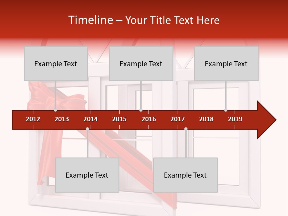 Around Building Frame PowerPoint Template