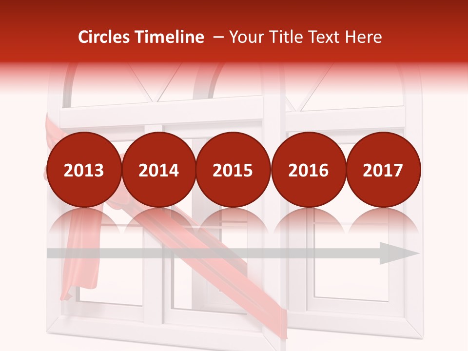 Around Building Frame PowerPoint Template