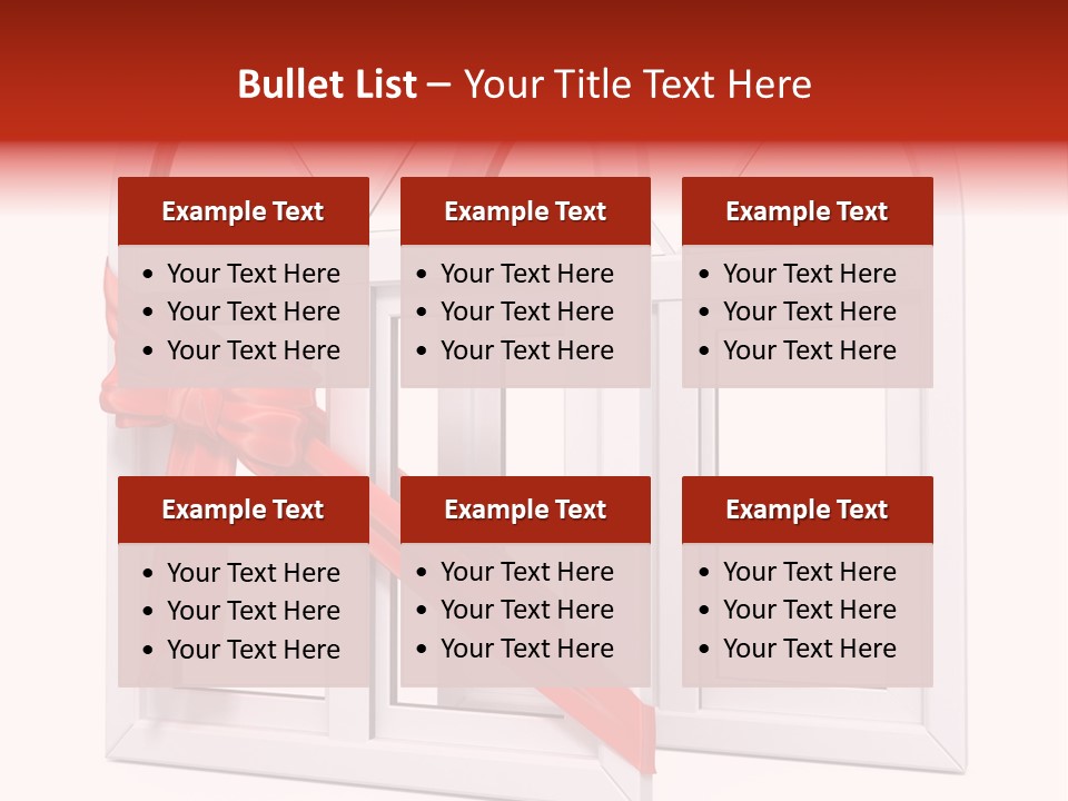 Around Building Frame PowerPoint Template
