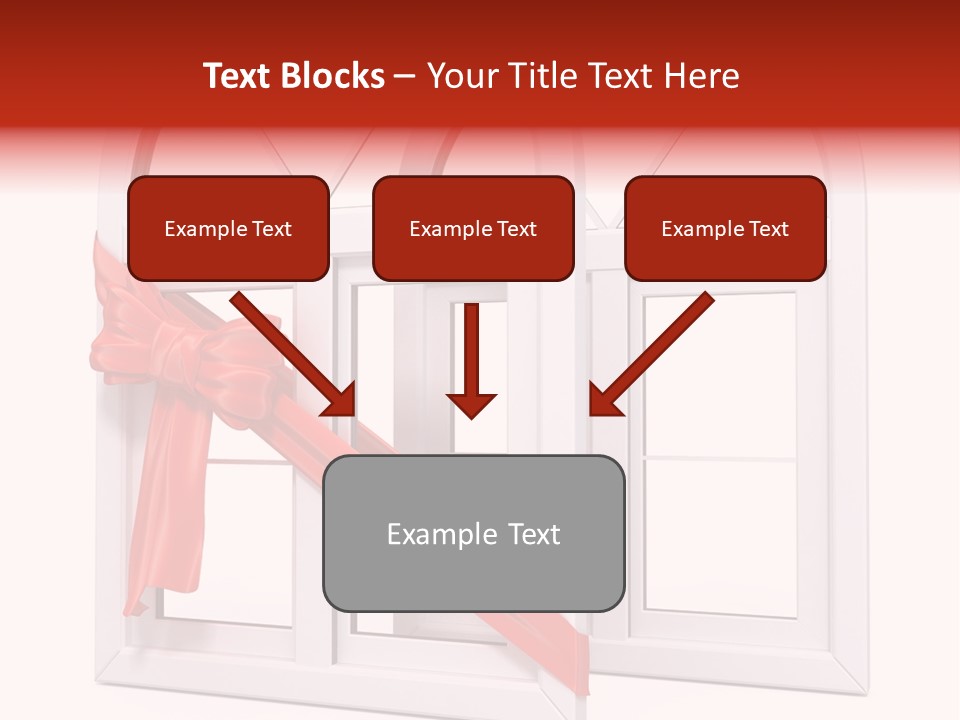 Around Building Frame PowerPoint Template