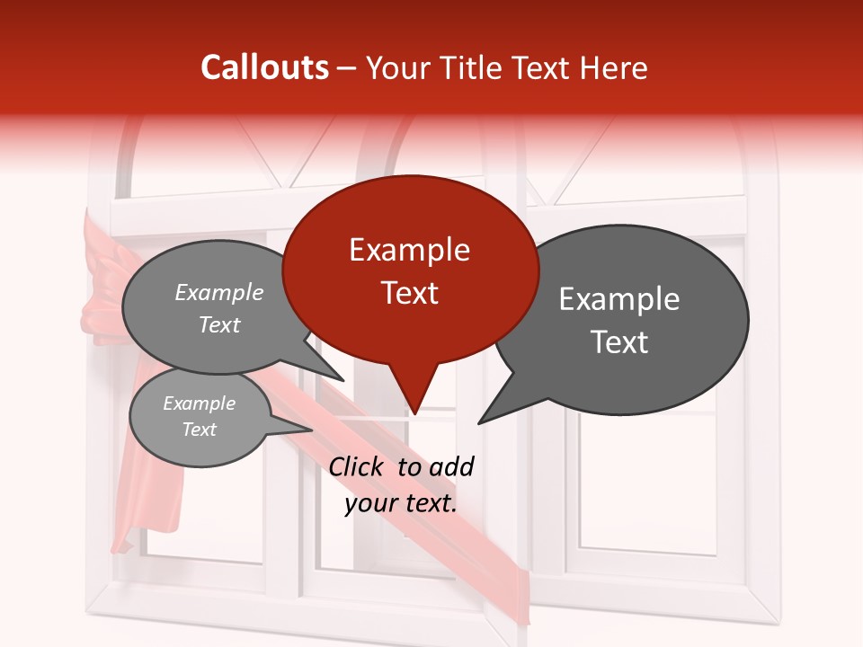 Around Building Frame PowerPoint Template