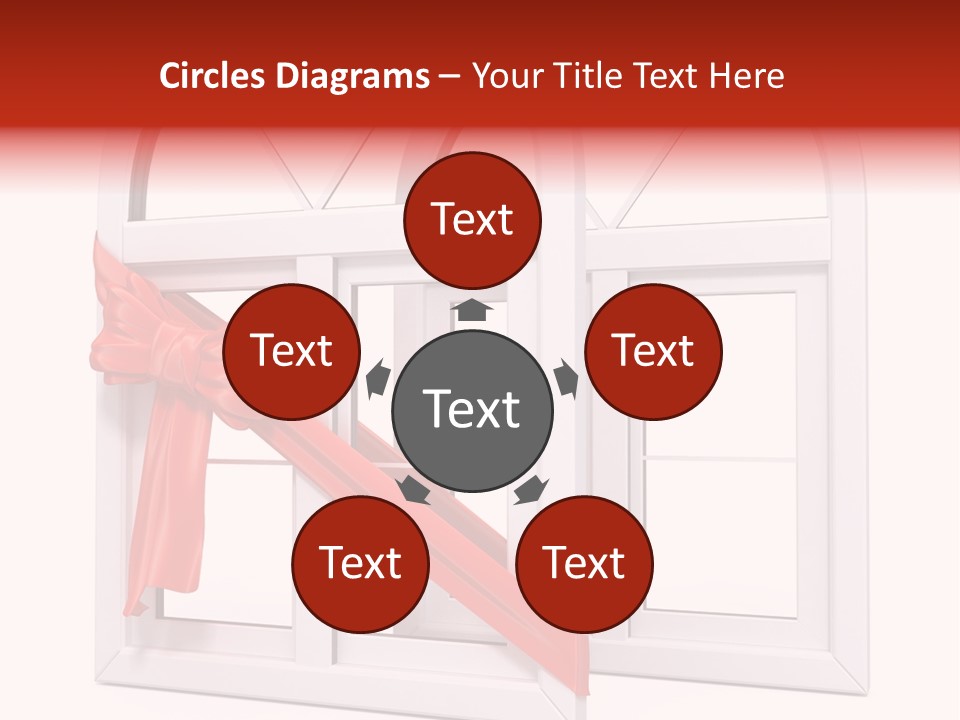 Around Building Frame PowerPoint Template