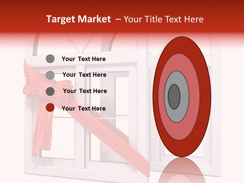 Around Building Frame PowerPoint Template