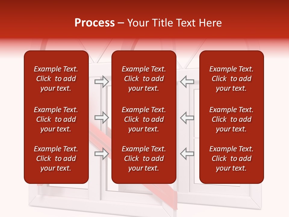 Around Building Frame PowerPoint Template