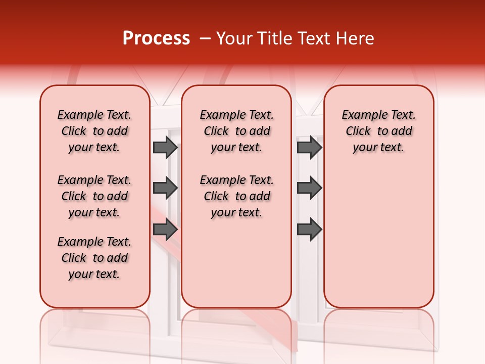 Around Building Frame PowerPoint Template