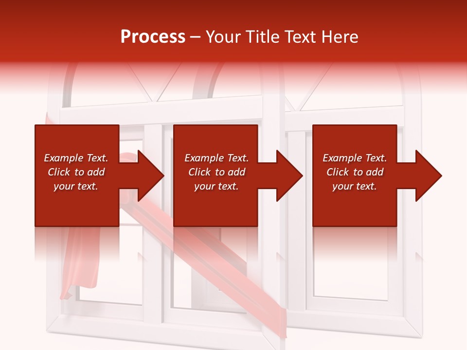 Around Building Frame PowerPoint Template