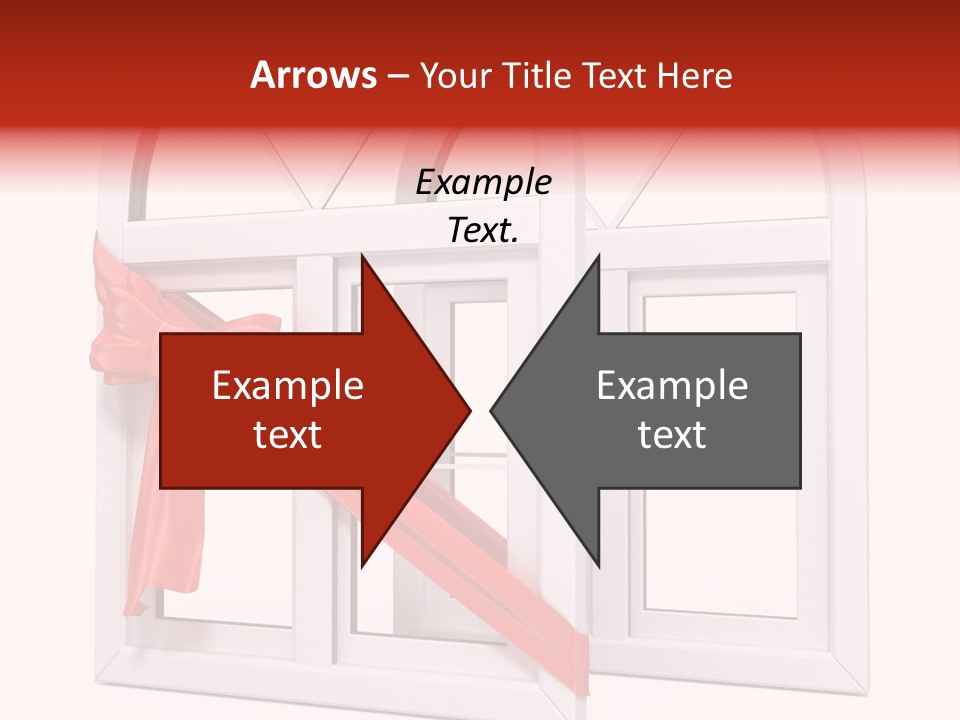 Around Building Frame PowerPoint Template