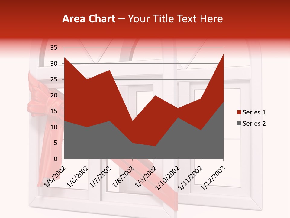 Around Building Frame PowerPoint Template