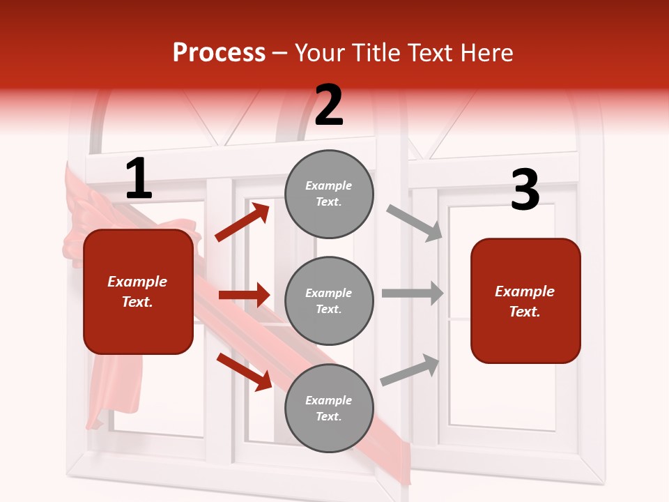 Around Building Frame PowerPoint Template