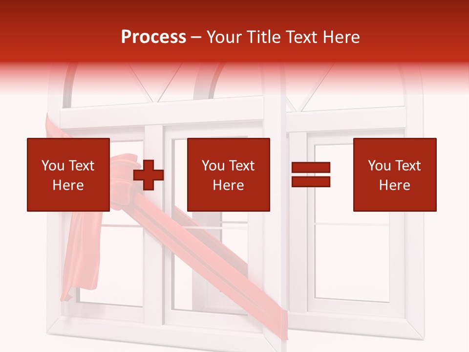Around Building Frame PowerPoint Template