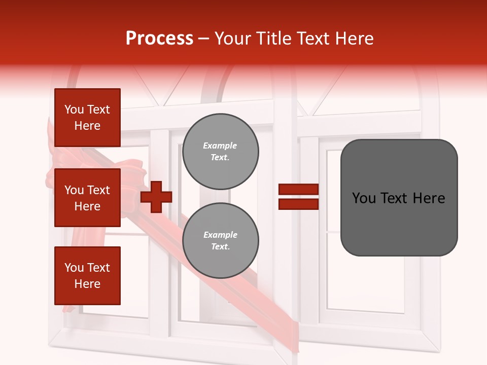 Around Building Frame PowerPoint Template