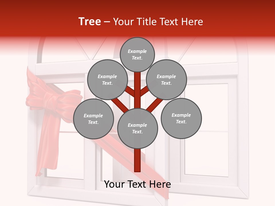 Around Building Frame PowerPoint Template