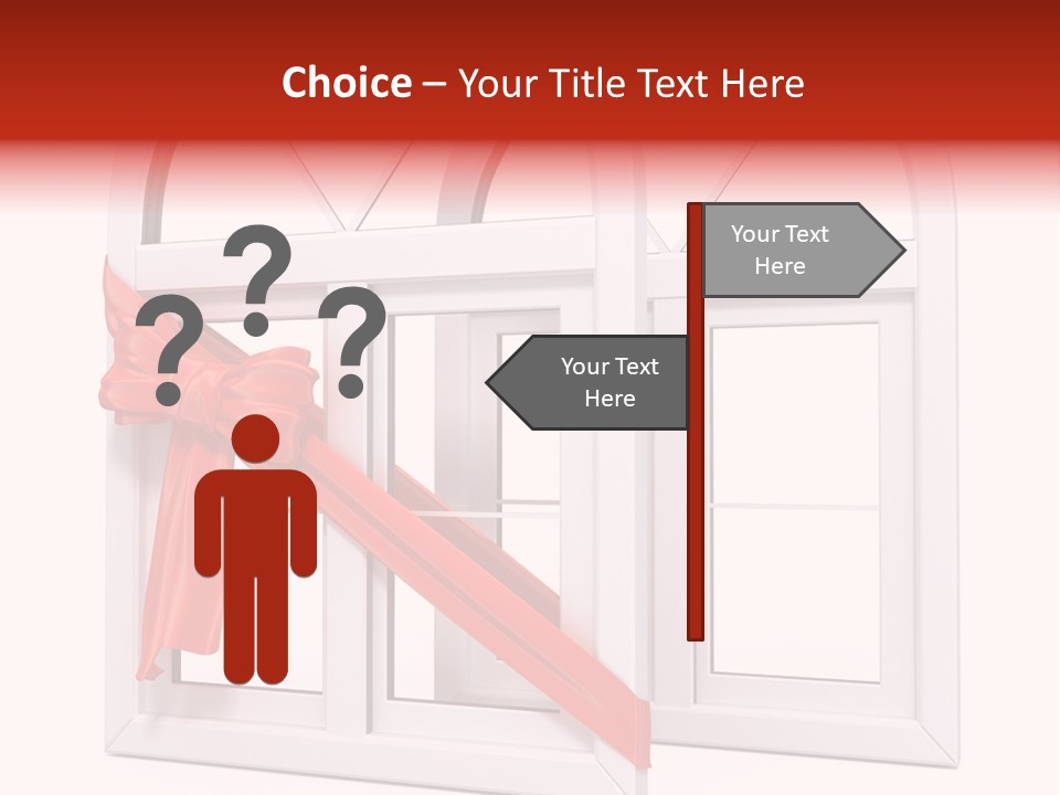 Around Building Frame PowerPoint Template